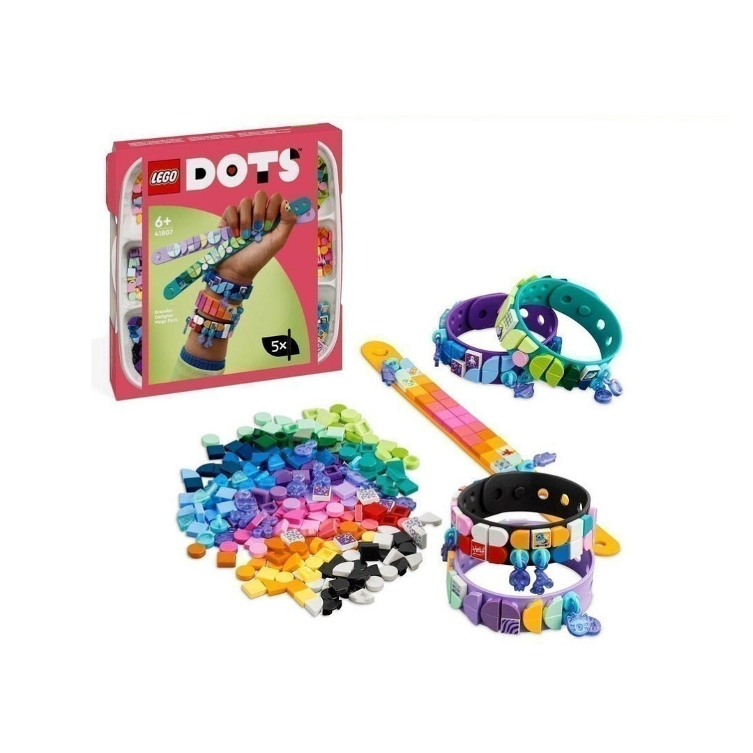 Đồ Chơi Lắp Ráp Bộ Vòng Tay Thiết Kế Sáng Tạo 5 Trong 1 LEGO DOTS 41807