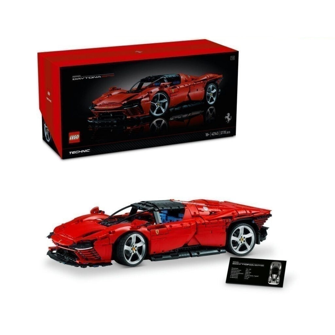 LEGO TECHNIC 42143 Ferrari Daytona Sp3 Supercar Assembly Toy