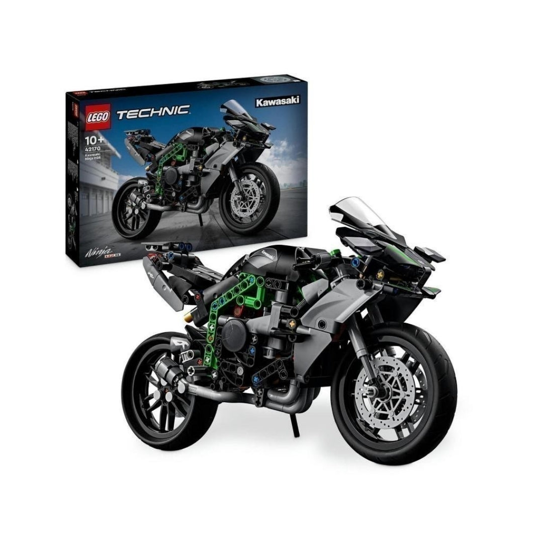 Đồ chơi lắp ráp Xe mô tô thể thao Kawasaki Ninja H2®R LEGO TECHNIC 42170