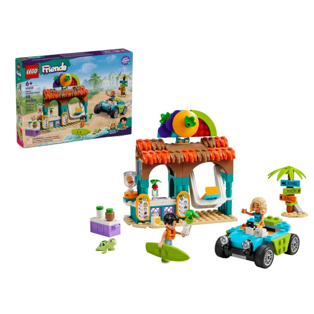 Đồ Chơi Lắp Ráp Quầy Sinh Tố Bãi Biển LEGO FRIENDS 42625 (213 chi tiết)