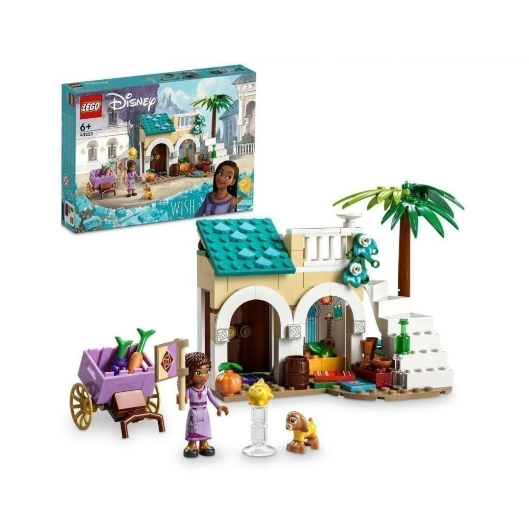 LEGO DISNEY PRINCESS 43223 Rosa Kingdom Market assembly toy