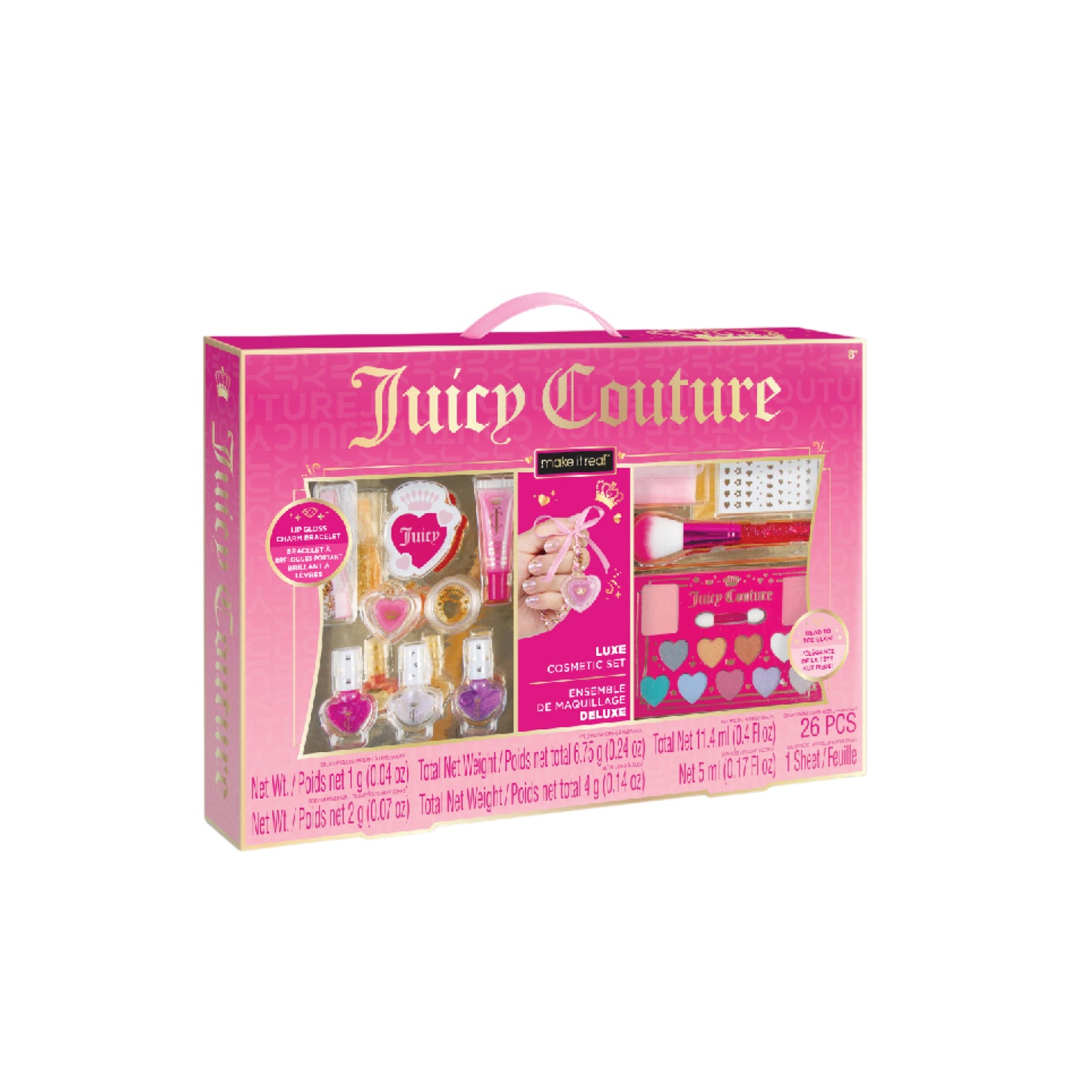 Juicy Couture MAKE IT REAL Makeup and Nails Set 4476MIR