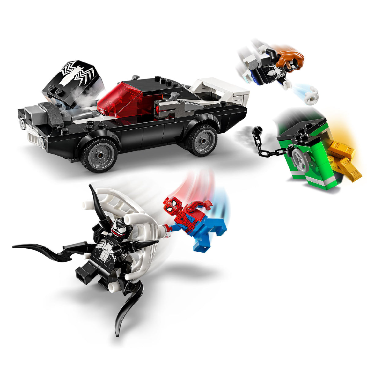 Đồ Chơi Lắp Ráp Người Nhện Chạm Trán Spider-Man vs. Xe Venom LEGO SUPERHEROES 76309