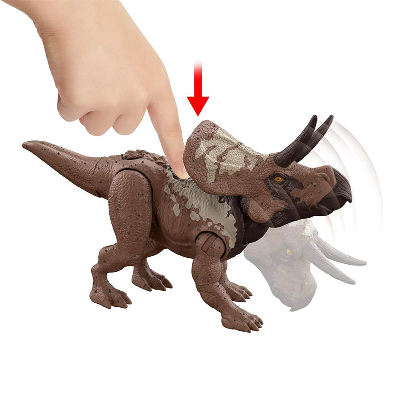 Mô Hình Khủng Long tấn công ZUNICERATOPS JURASSIC WORLD MATTEL HLN63