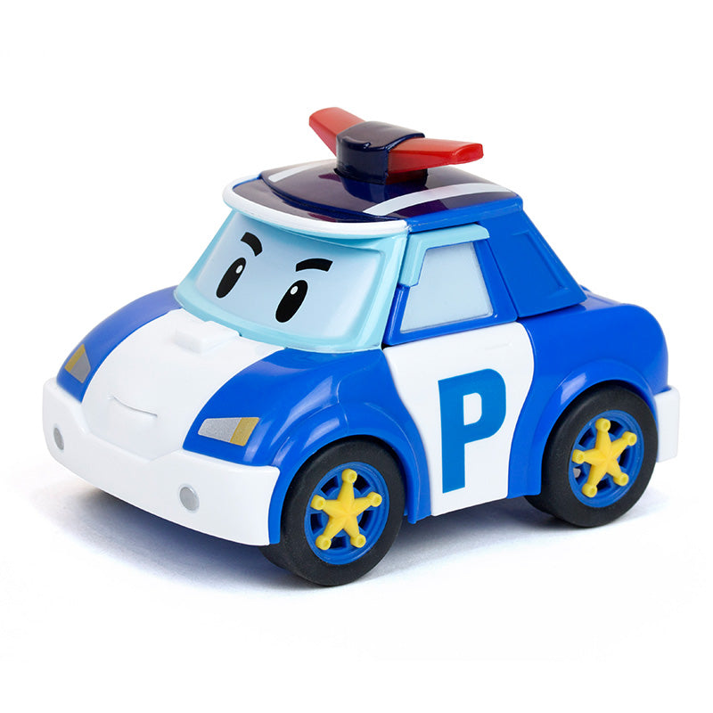 Robot biến hình xe cảnh sát Poli có chạy trớn & ánh sáng ROBOCAR POLI 83094