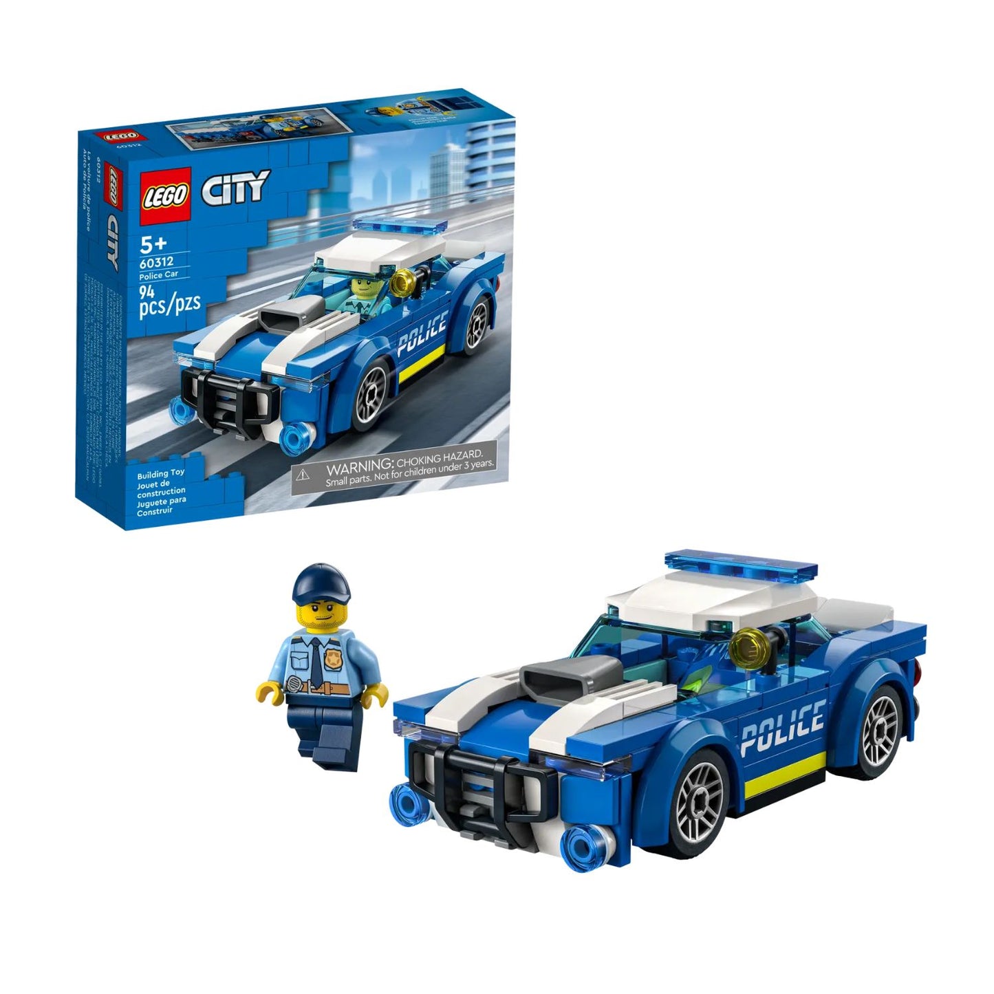 Đồ Chơi Lắp Ráp Xe Cảnh Sát LEGO CITY 60312