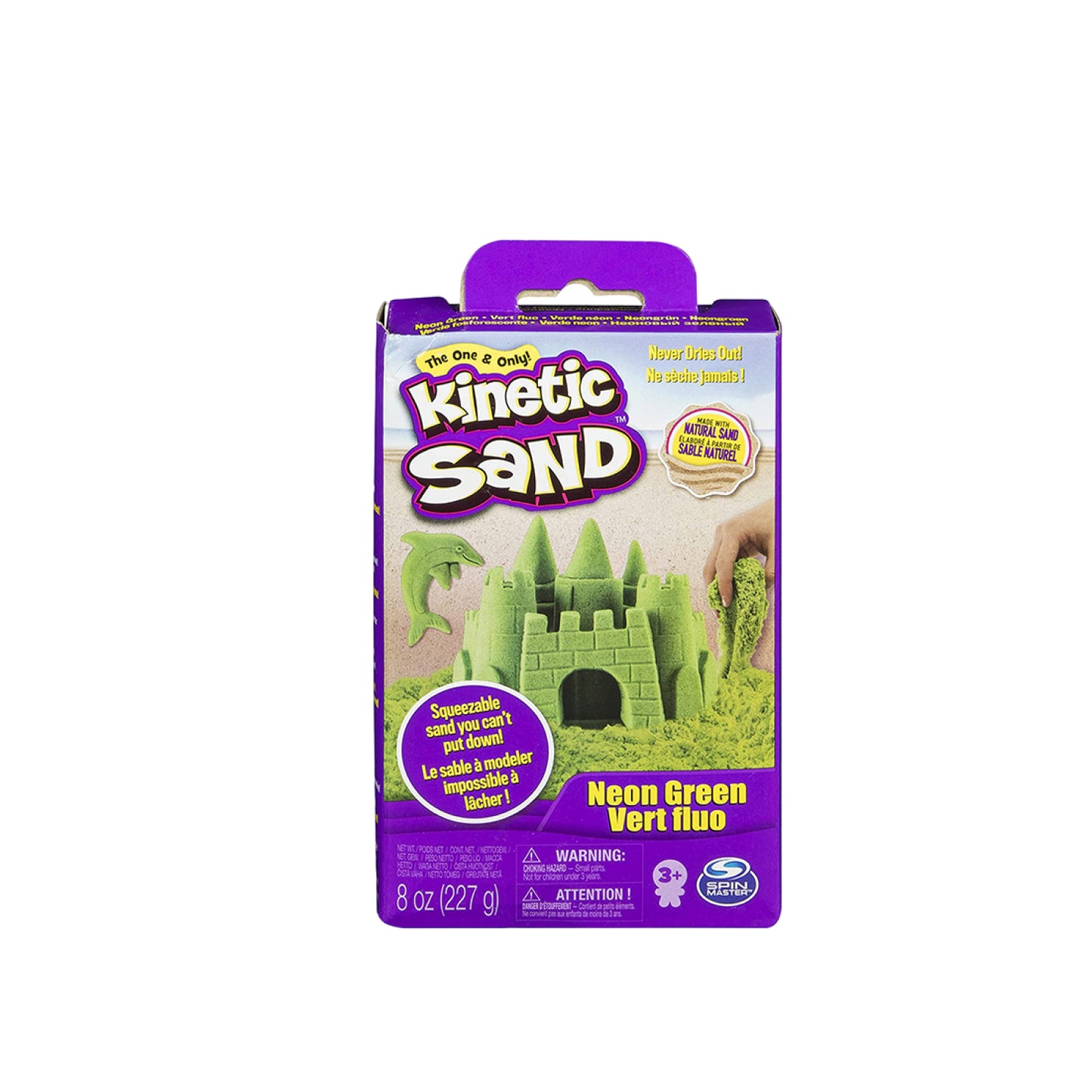 Colorful kinetic sandbox 227gr KINETIC SAND 6033332