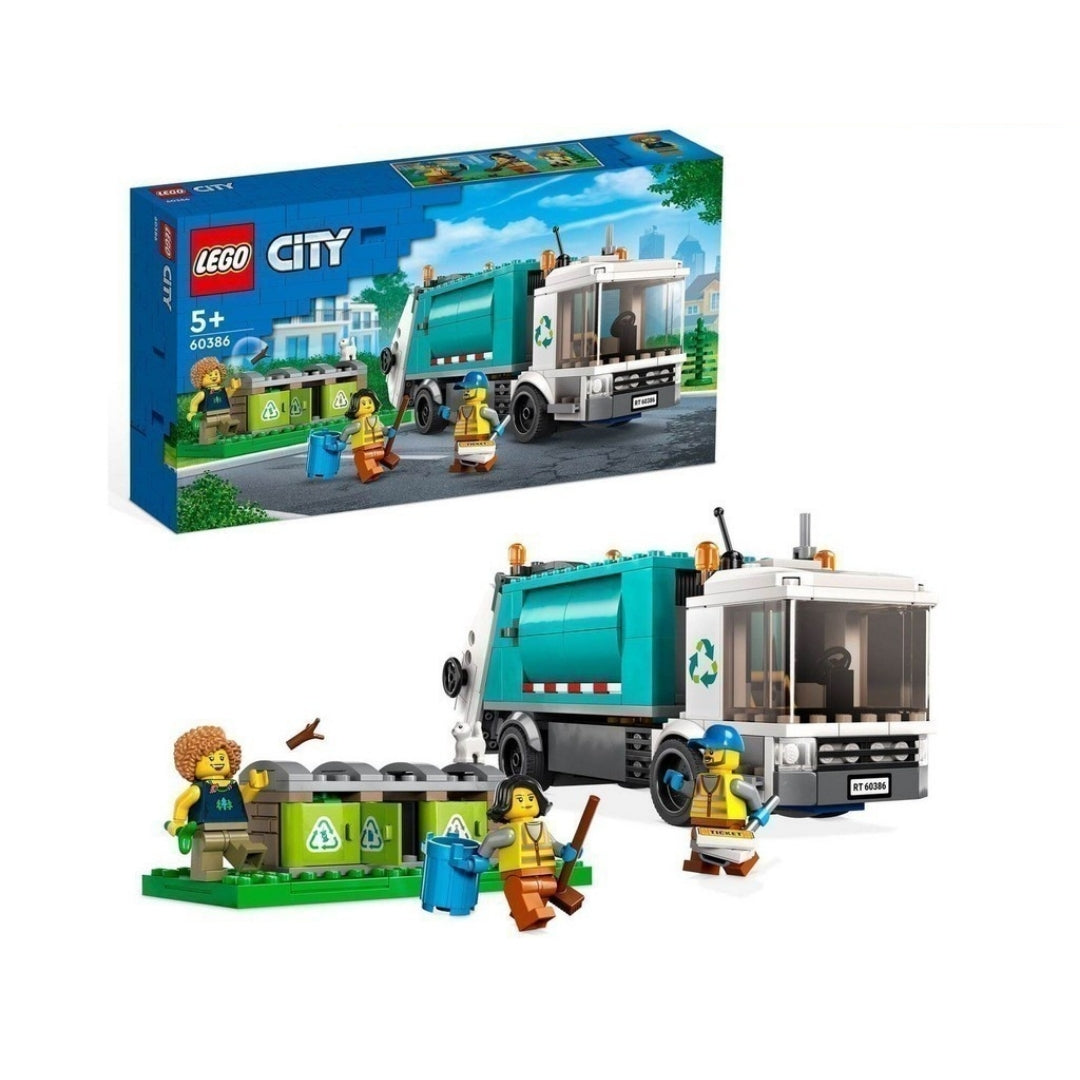 Đồ Chơi Lắp Ráp Xe Rác Tái Chế LEGO CITY 60386