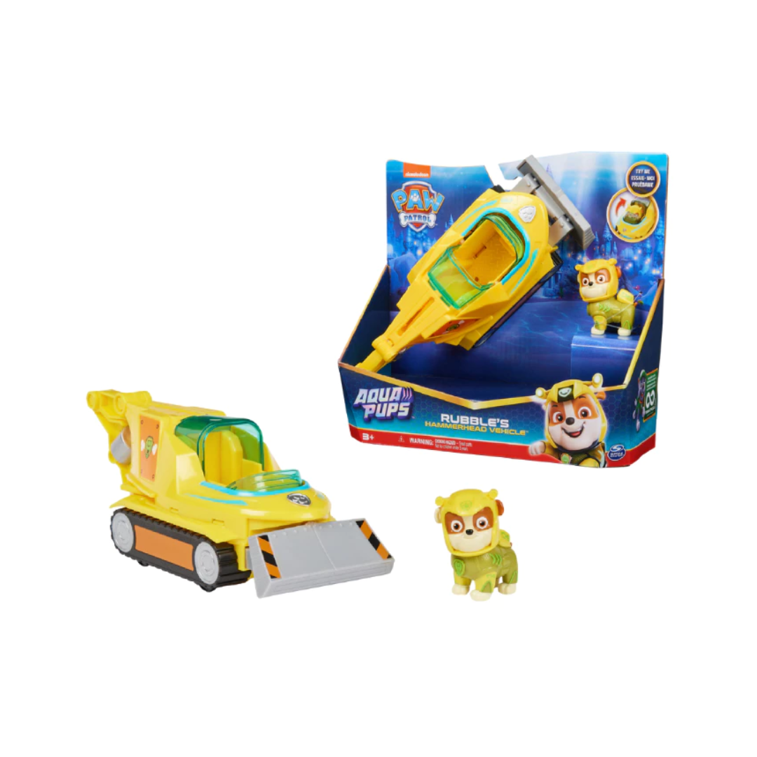 Đồ Chơi Xe Cứu Hộ Aqua Pups Rubble Paw Patrol 6066158