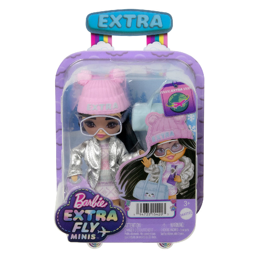 Barbie Mini Extra Doll - SNOW BARBIE HGP62