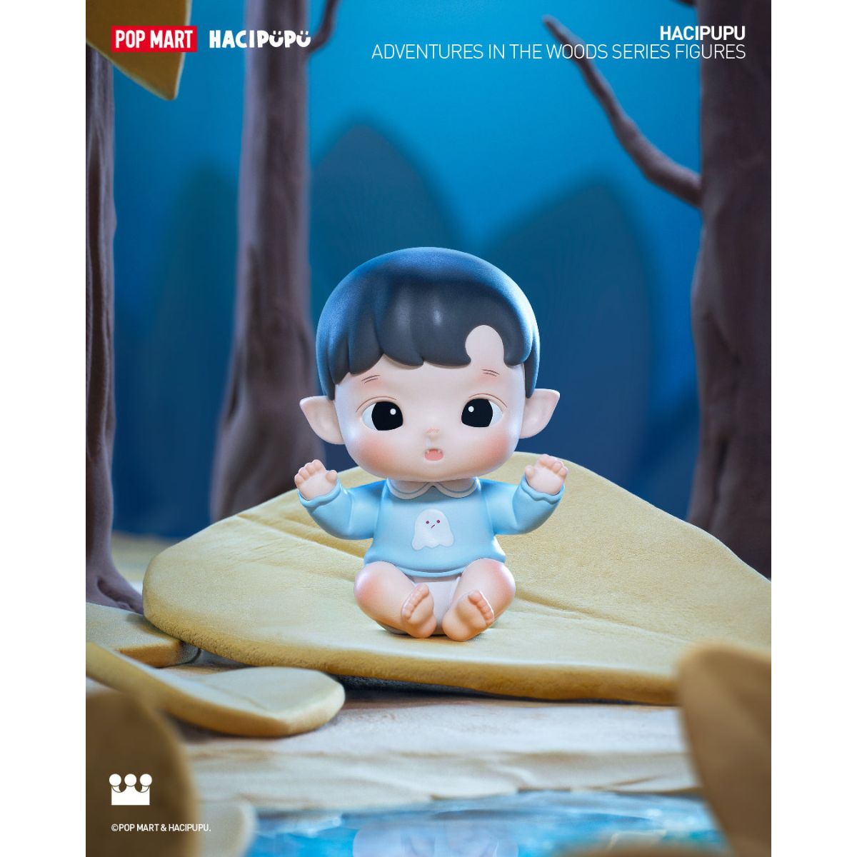 Mô Hình HACIPUPU Adventures In The Woods Series Figures Pop Mart 6941848279354