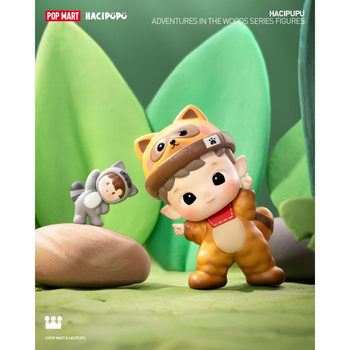 Mô Hình HACIPUPU Adventures In The Woods Series Figures Pop Mart 6941848279354