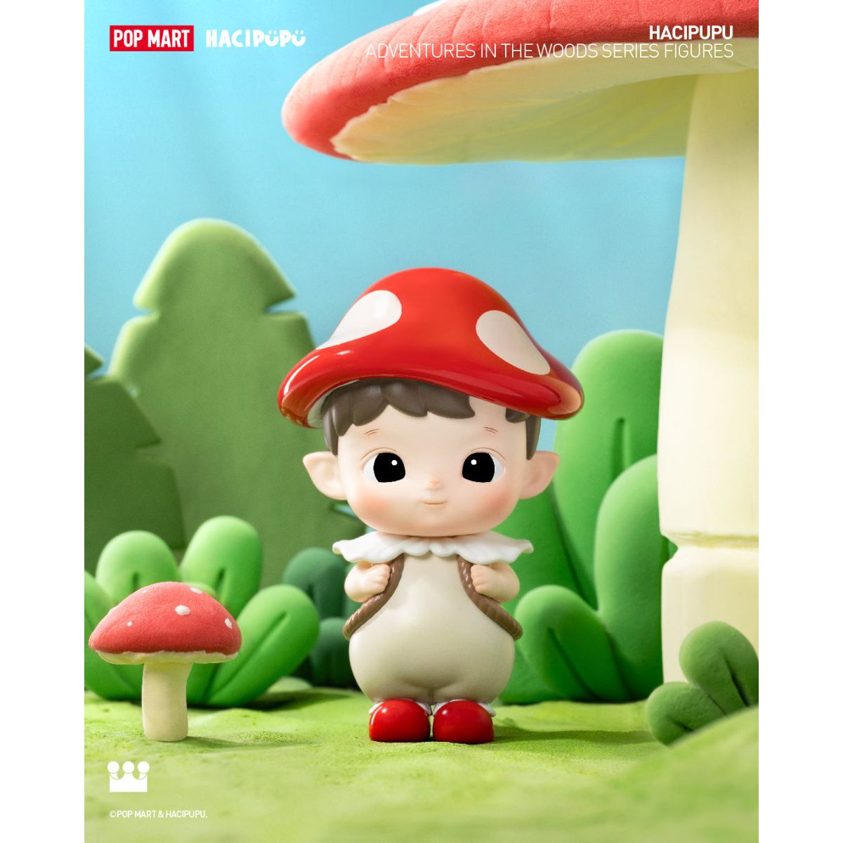 Mô Hình HACIPUPU Adventures In The Woods Series Figures Pop Mart 6941848279354