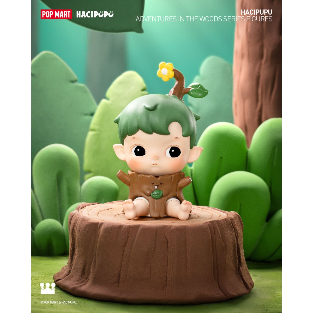 Mô Hình HACIPUPU Adventures In The Woods Series Figures Pop Mart 6941848279354