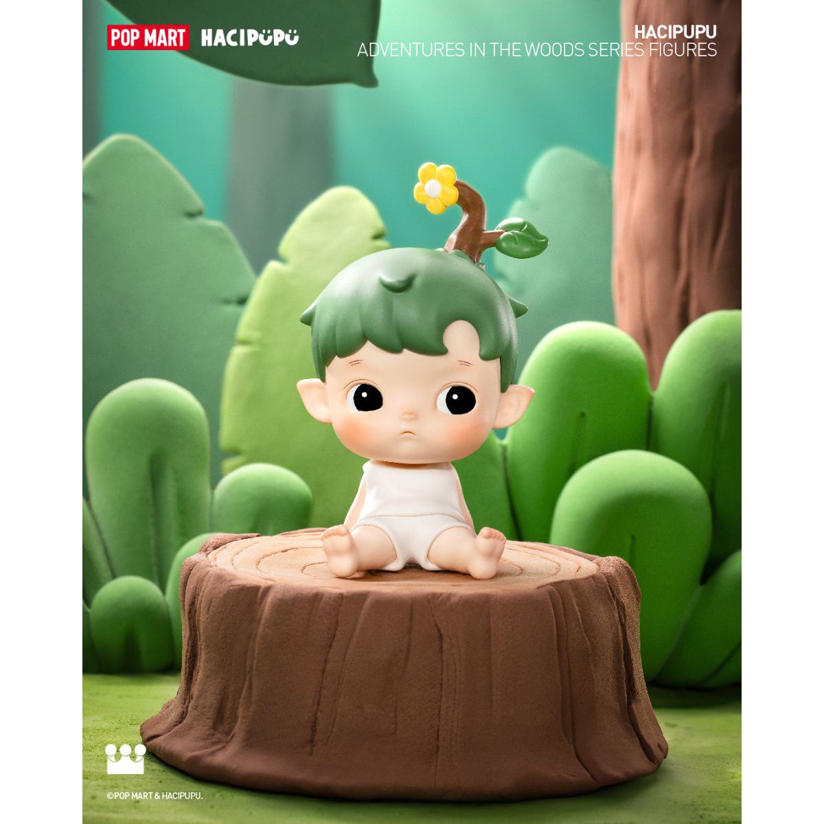 Mô Hình HACIPUPU Adventures In The Woods Series Figures Pop Mart 6941848279354