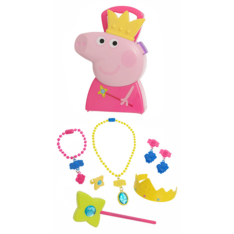 Jewelry suitcase transformed into Princess Peppa Pig PEPPA PIG 1680652INF22