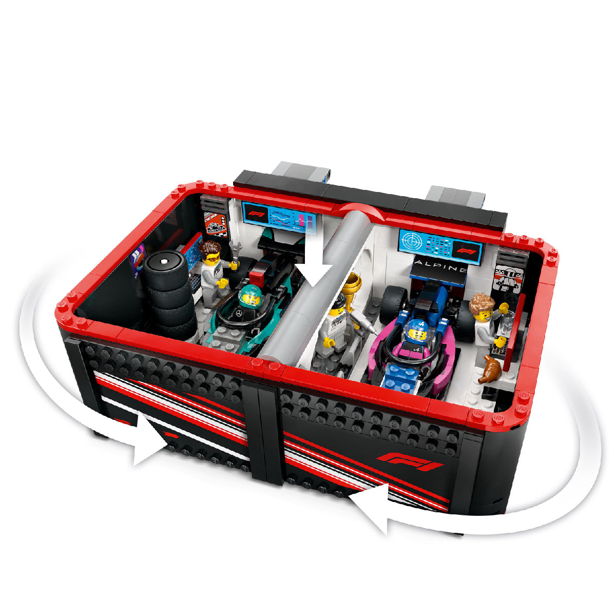 Đồ Chơi Lắp Ráp Gara F1 LEGO CITY 60444