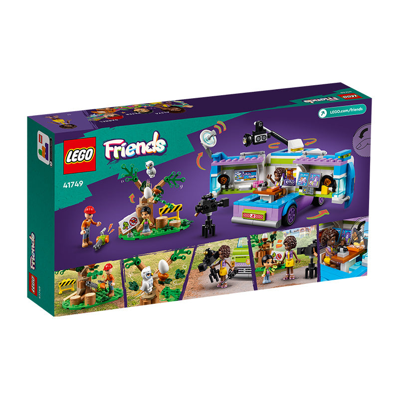 Đồ chơi lắp ráp Xe truyền hình lưu động LEGO FRIENDS 41749