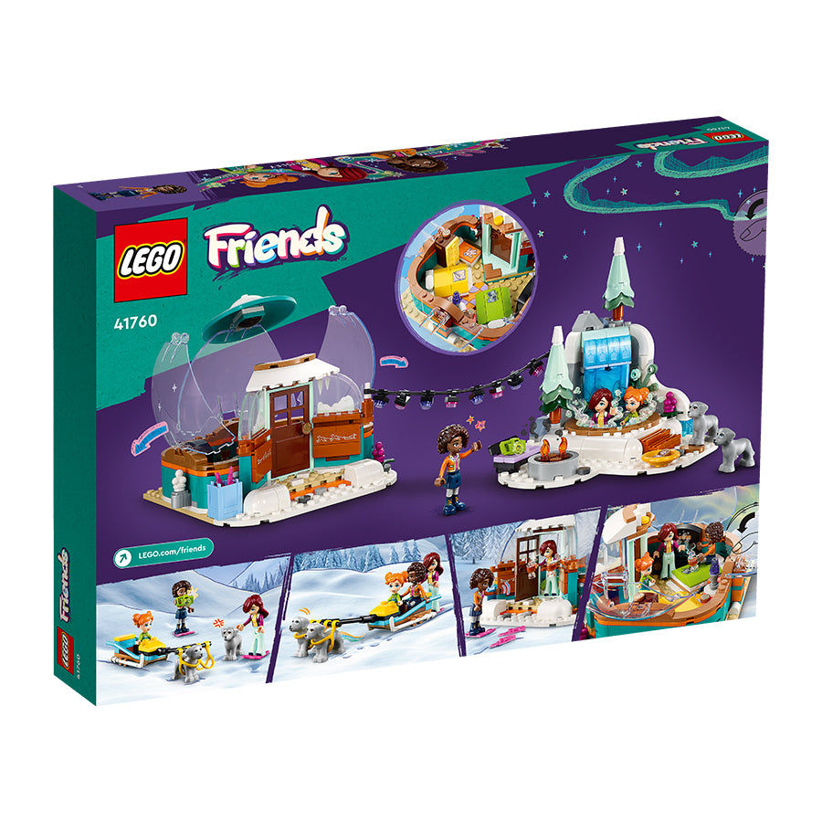 Đồ chơi lắp ráp Khám phá và nghĩ dưỡng tại lều tuyết LEGO FRIENDS 41760