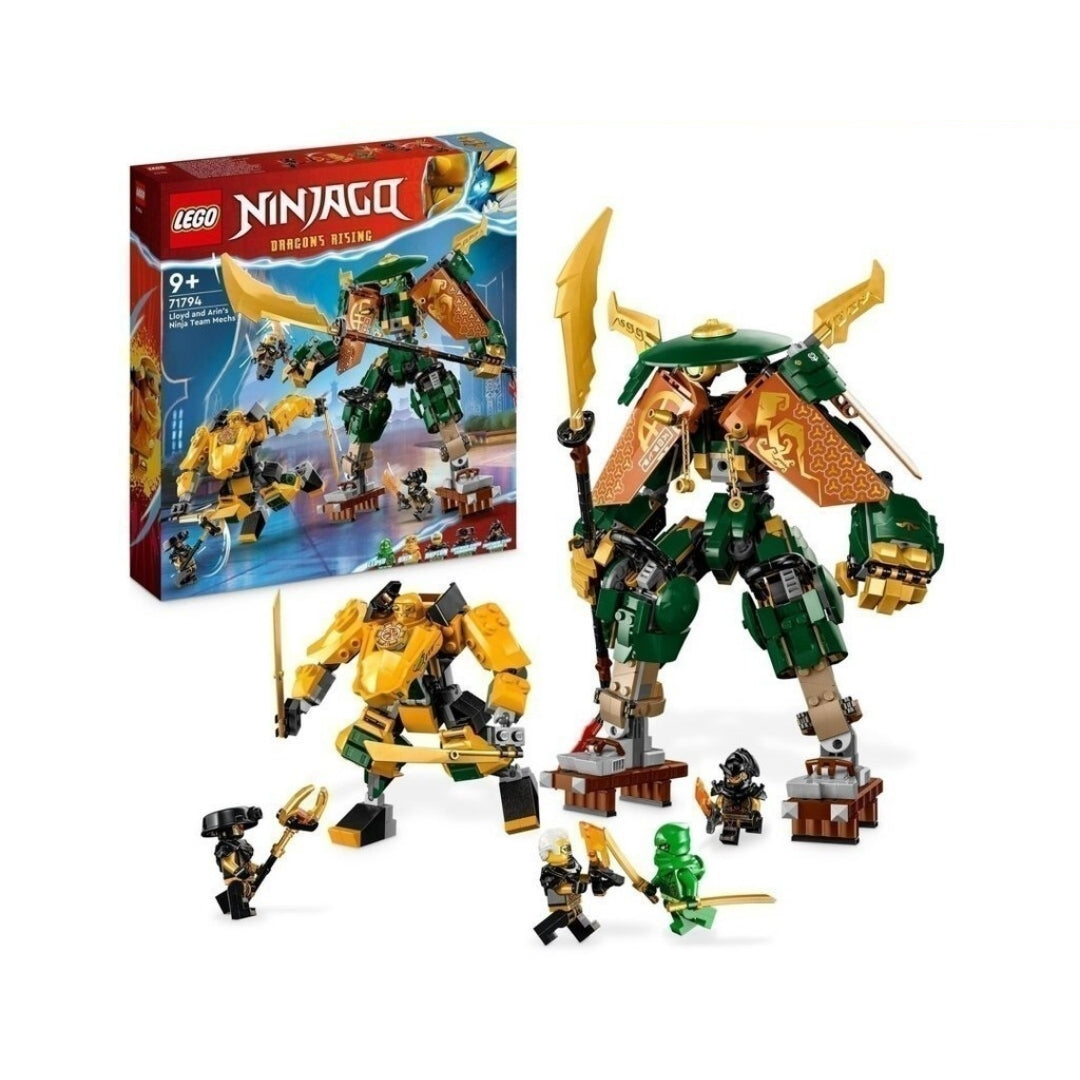 Đồ chơi lắp ráp Chiến giáp của Lloyd và Arin LEGO NINJAGO 71794