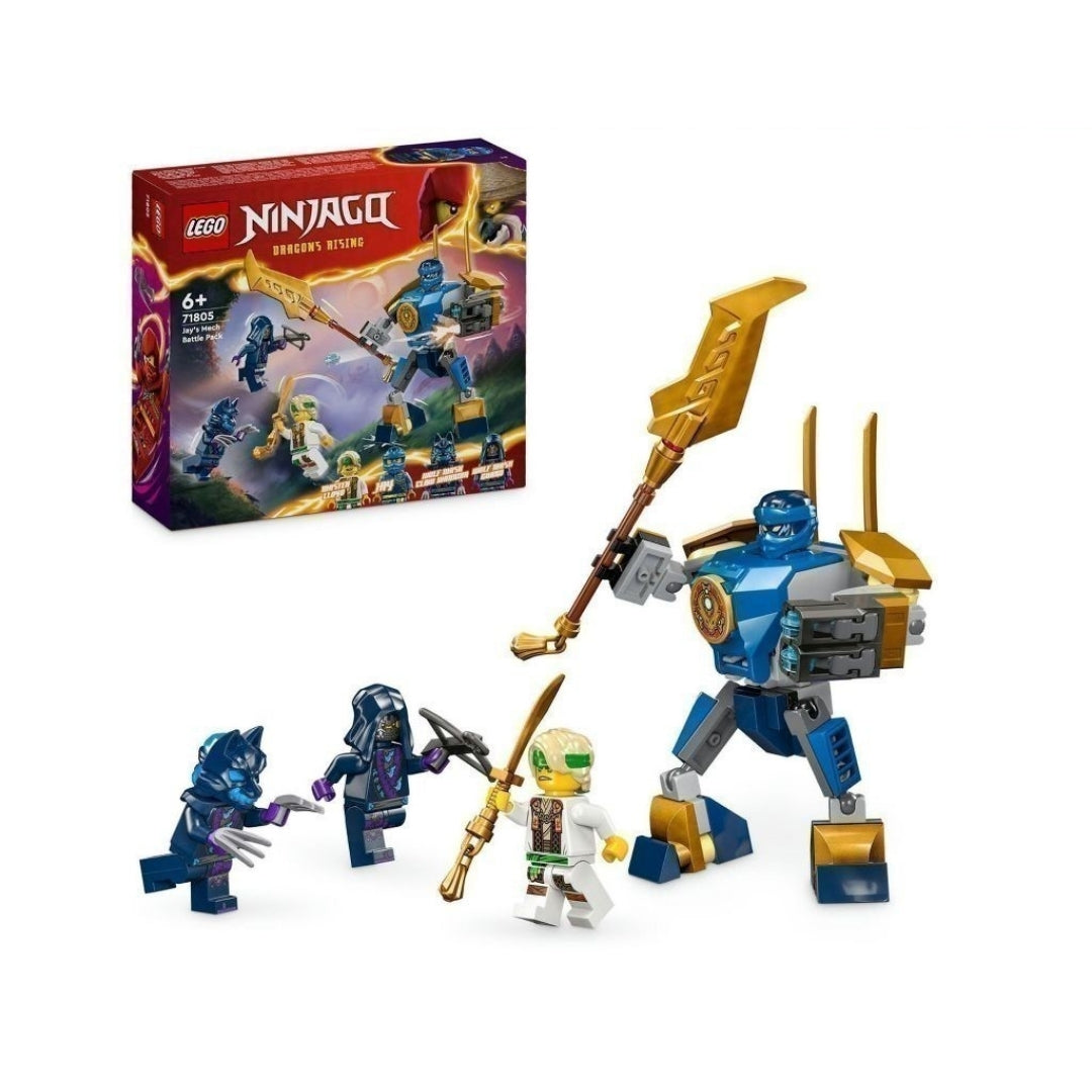 Jay's Battle Armor LEGO NINJAGO 71805 assembly toy