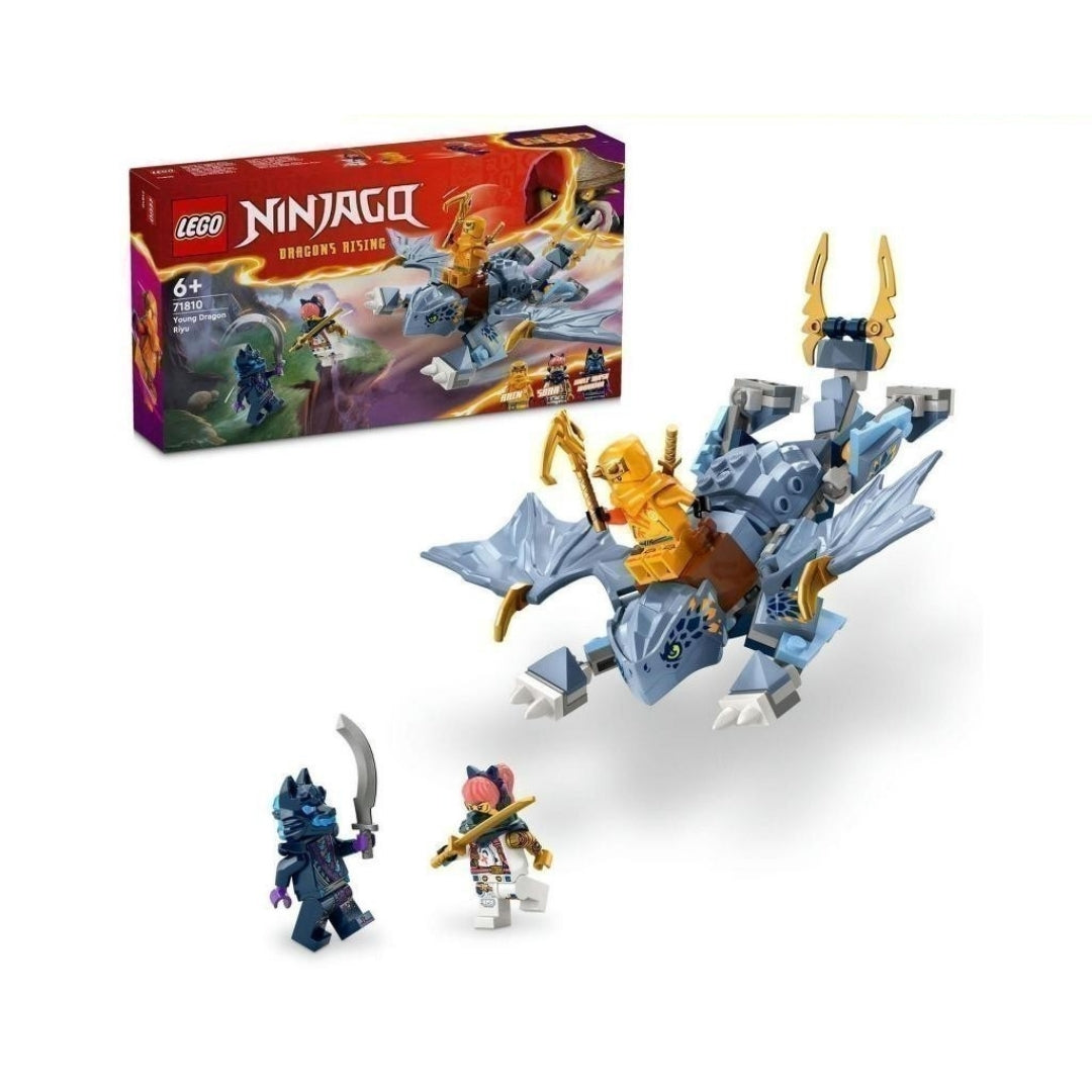 Đồ Chơi Lắp Ráp Rồng Con Riyu LEGO NINJAGO 71810 (132 chi tiết)