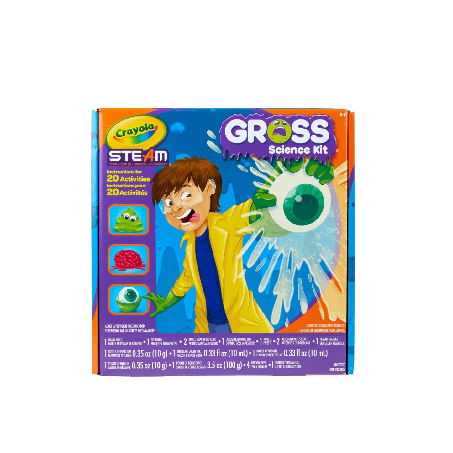 Science lover toy set - Making strange objects CRAYOLA 747403