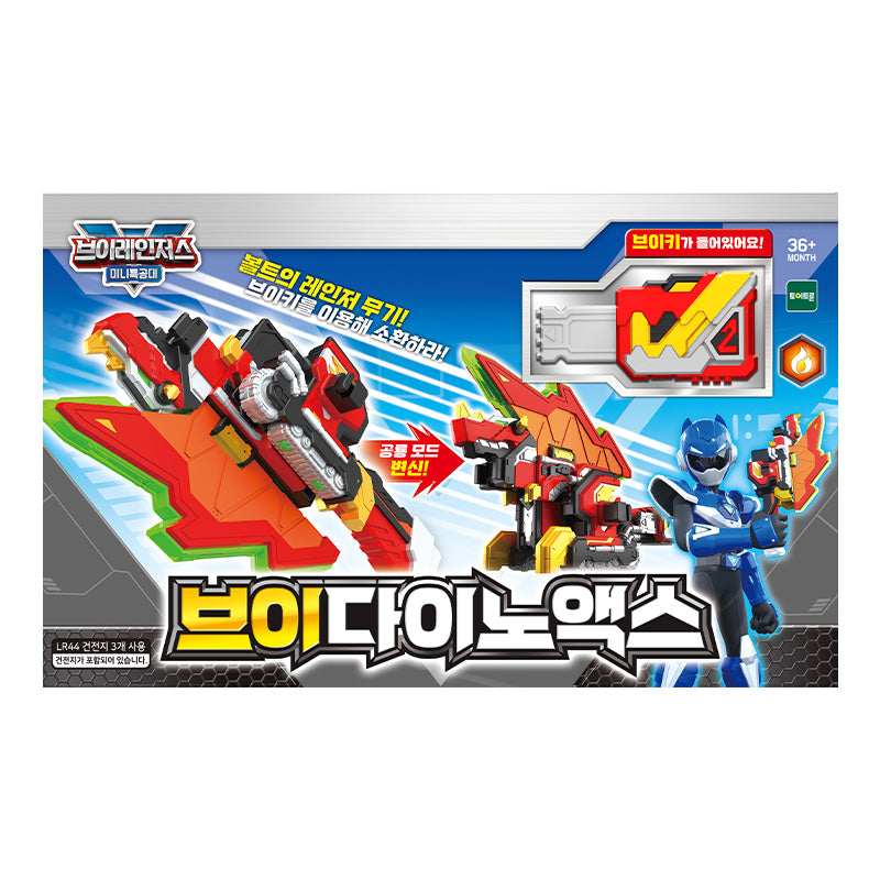 Thần Binh Biến Hình Bạo Long V Dino Có Âm Thanh & Ánh Sáng MINIFORCE 503007