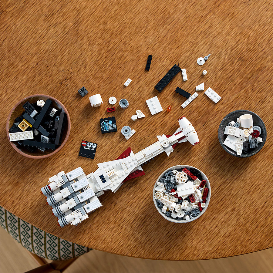 LEGO STAR WARS 75376 Tantive IV Battleship assembly toy