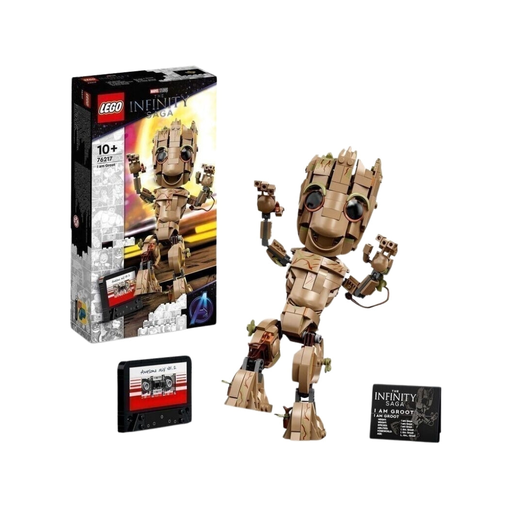 LEGO SUPERHEROES 76217 Groot Character Model Assembly Toy