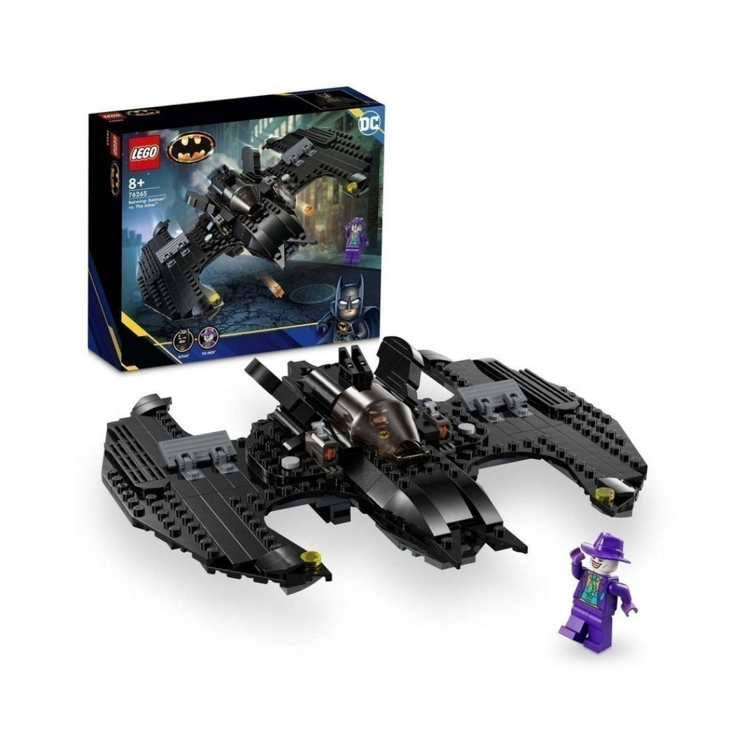 Đồ chơi lắp ráp Phi cơ Người Dơi đối đầu Joker LEGO SUPERHEROES 76265