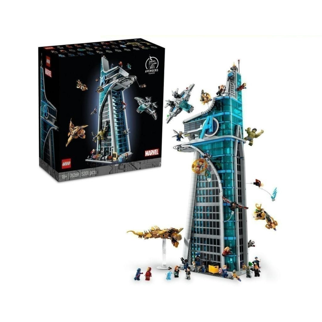 LEGO ADULTS 76269 Avengers Headquarters Tower assembly toy