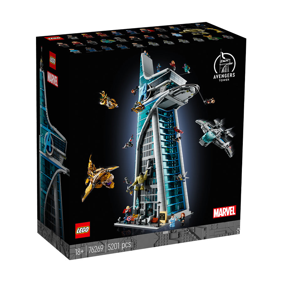 Đồ chơi lắp ráp Tòa tháp trụ sở Avengers LEGO ADULTS 76269