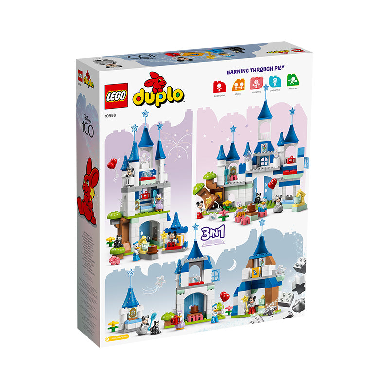 LEGO DUPLO 10998 3-in-1 Magic Disney Castle assembly toy