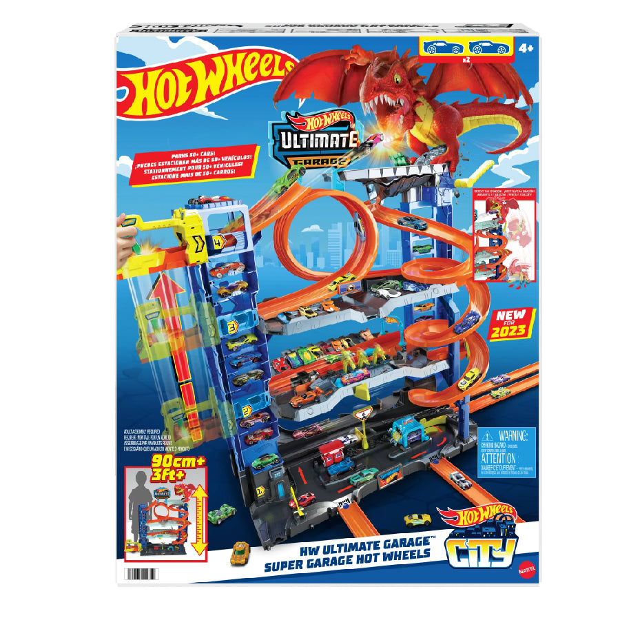 Trạm siêu xe tuyệt đỉnh Hỏa Long Hot Wheels HOT WHEELS HKX48