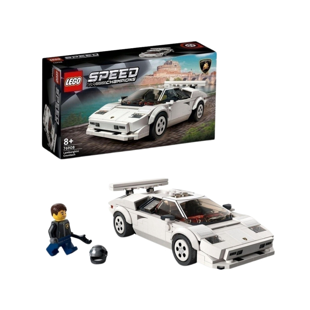 LEGO SPEED CHAMPIONS 76908 Lamborghini Countach Supercar Assembly Toy