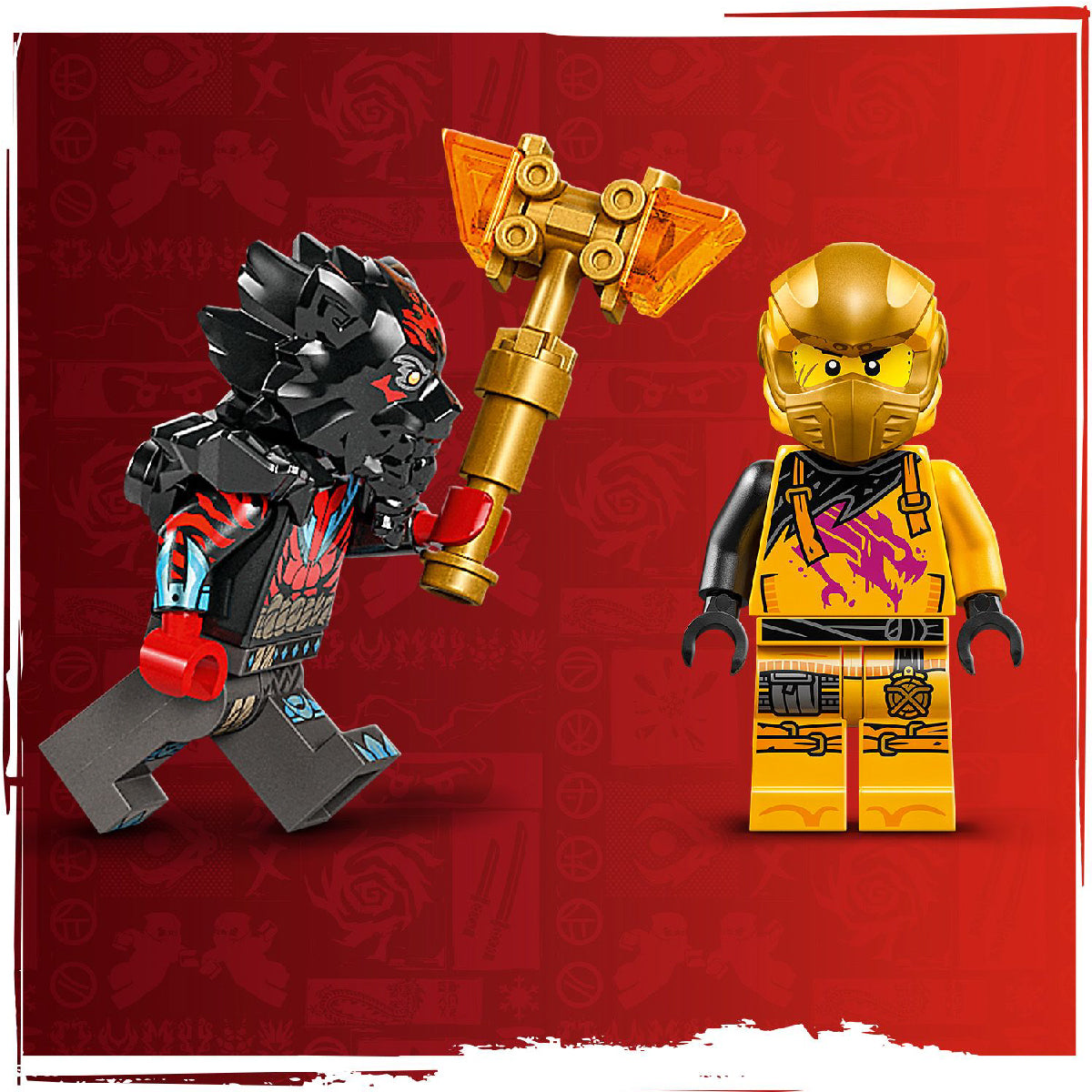 Đồ chơi lắp ráp con quay Arin và phe ác LEGO NINJAGO 71826