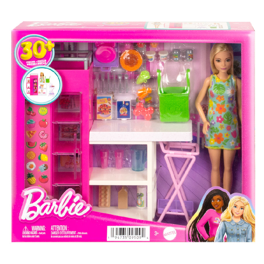 Barbie Và Phòng Pantry Thư Giãn Mơ Ước Cho Bé BARBIE HJV38
