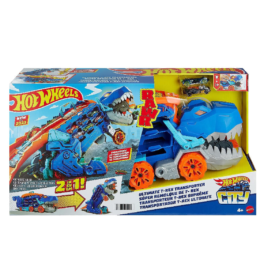 Trạm Vận Chuyển Khủng Long T-Rex Siêu Cấp Hot Wheels HOT WHEELS HNG50