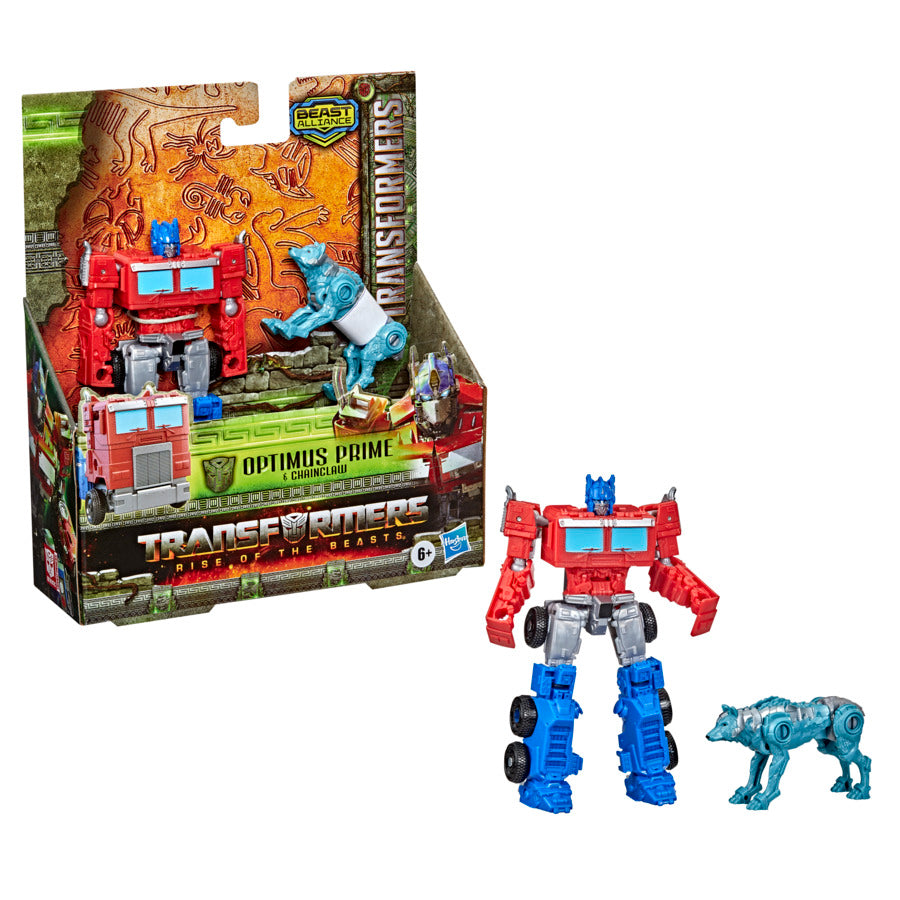 Movie 7 Optimus Prime Weaponizer TRANSFORMERS F3897 series model