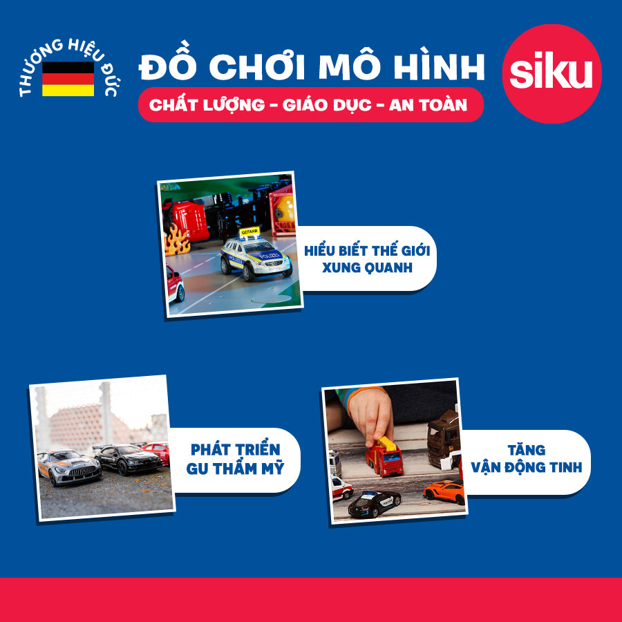 Mô Hình Xe Chở Nước Cứu Hoả SIKU 1034