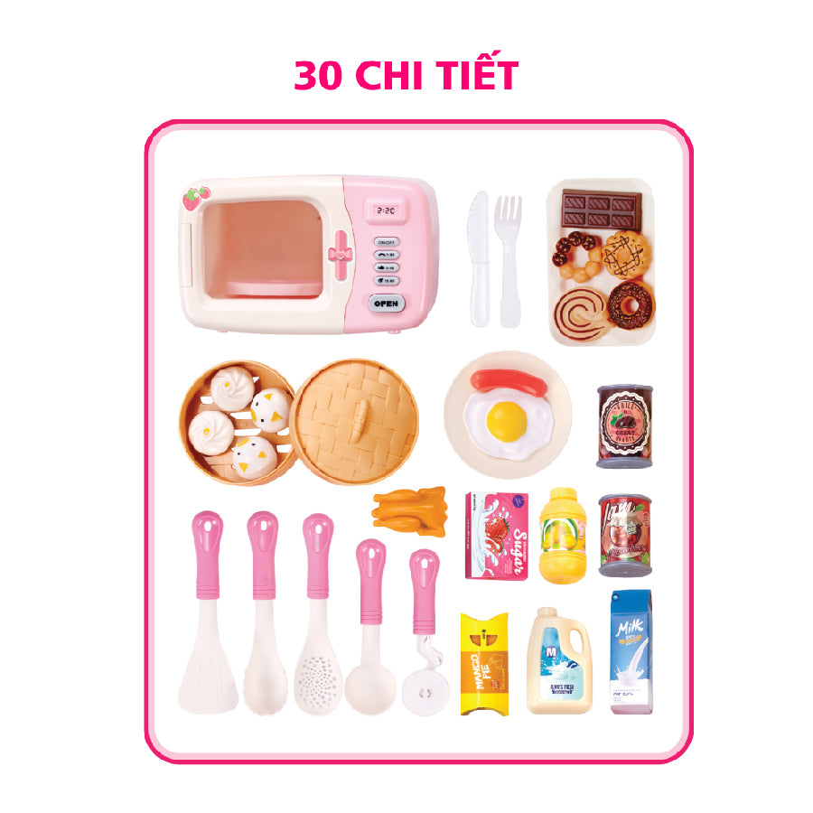 Bộ Lò Vi Sóng Và Các Món Ăn Thịnh Soạn SWEET HEART SH8610