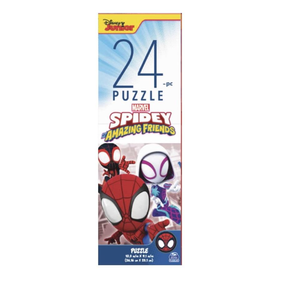 24-piece puzzle set - Spider-Man Spiderman Amazing Friend SPIN GAMES 20140883