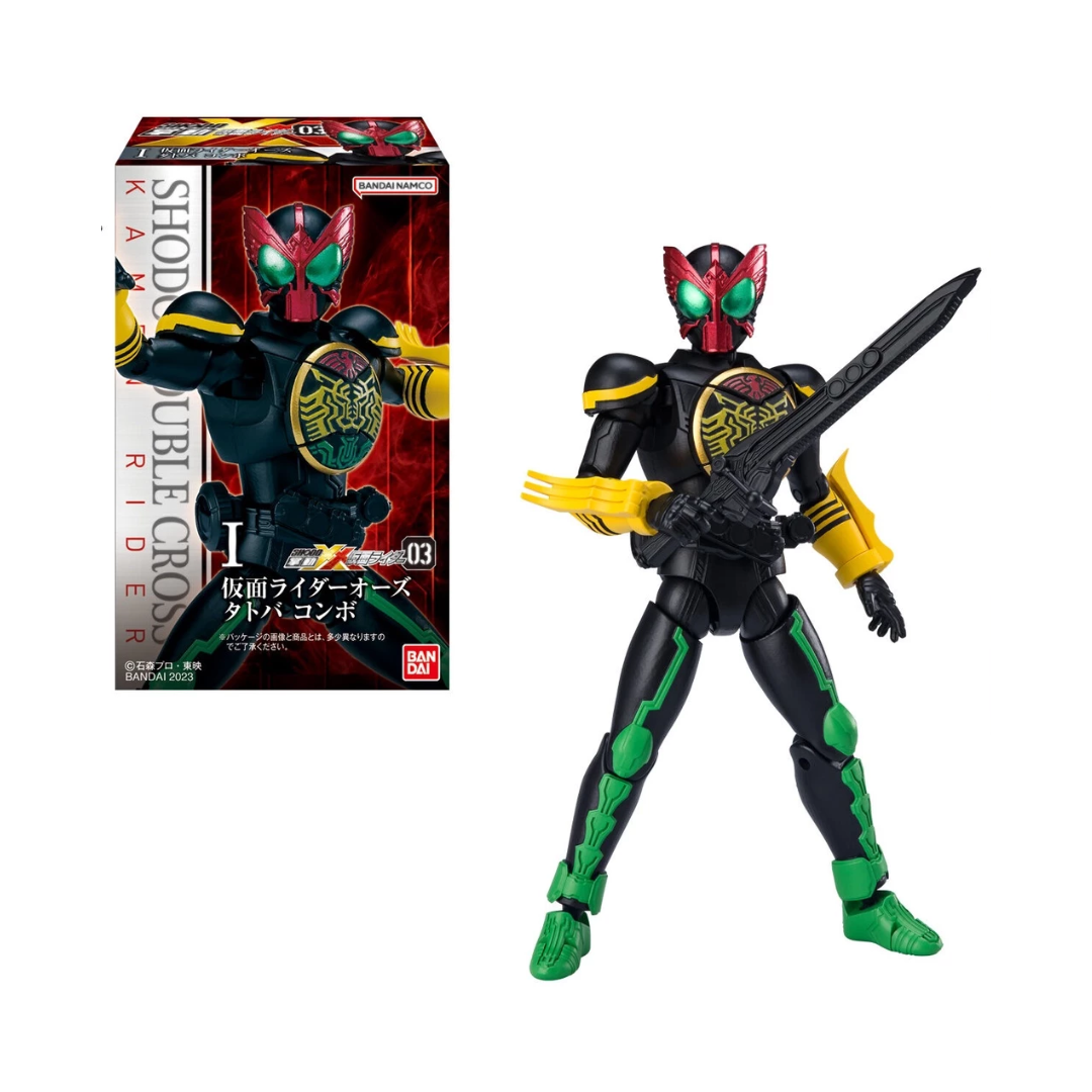 Mô hình nhân vật SHODO-XX (DOUBLE CROSS) KAMEN RIDER 03 BANDAI CANDY A2638050-4778