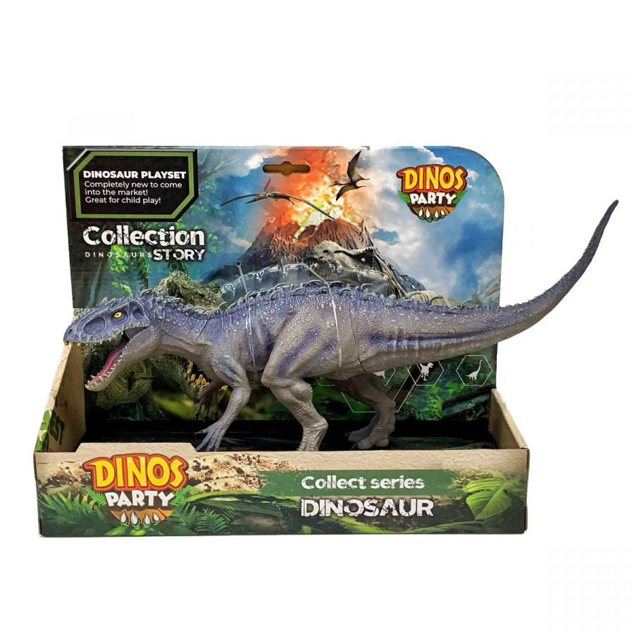 Dinosaur model Tyrannosaurus Rex_Grey White DINOS PARTY BG6014A-2