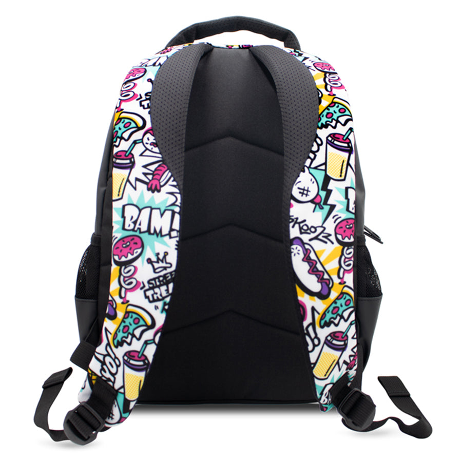 Zipit Backpack - Street Style White CLEVERHIPPO BST9204