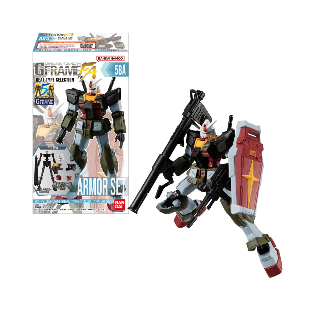 Combo mô hình MOBILE SUIT GUNDAM G-FRAME FA REAL TYPE BANDAI CANDY CB-A2657063-4778