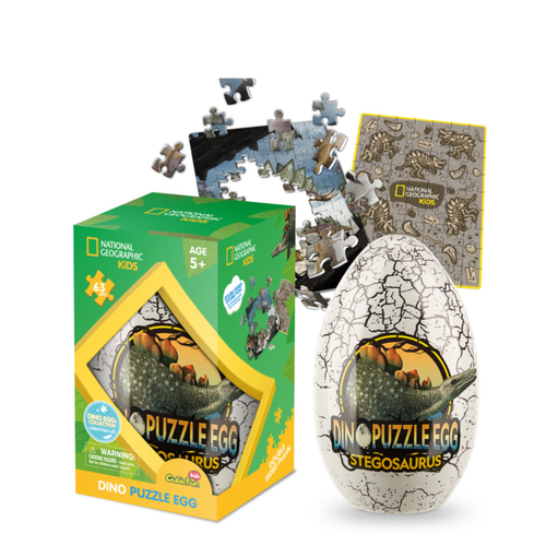 Nat Geo 2D Puzzle: Stegosaurus Dinosaur Egg PUZZLES DS1043H