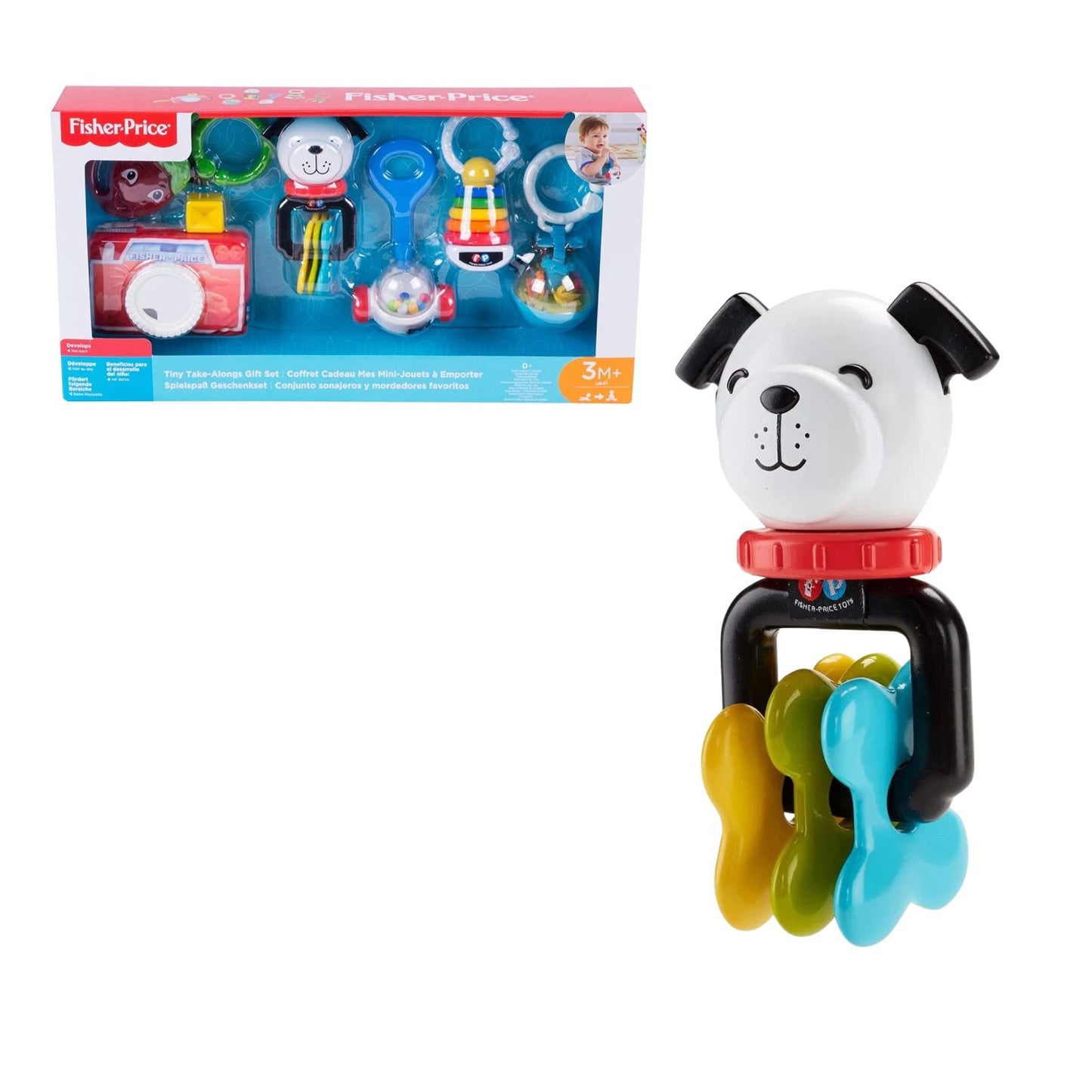 FISHER PRICE MATTEL FBH63 baby rattle toy set