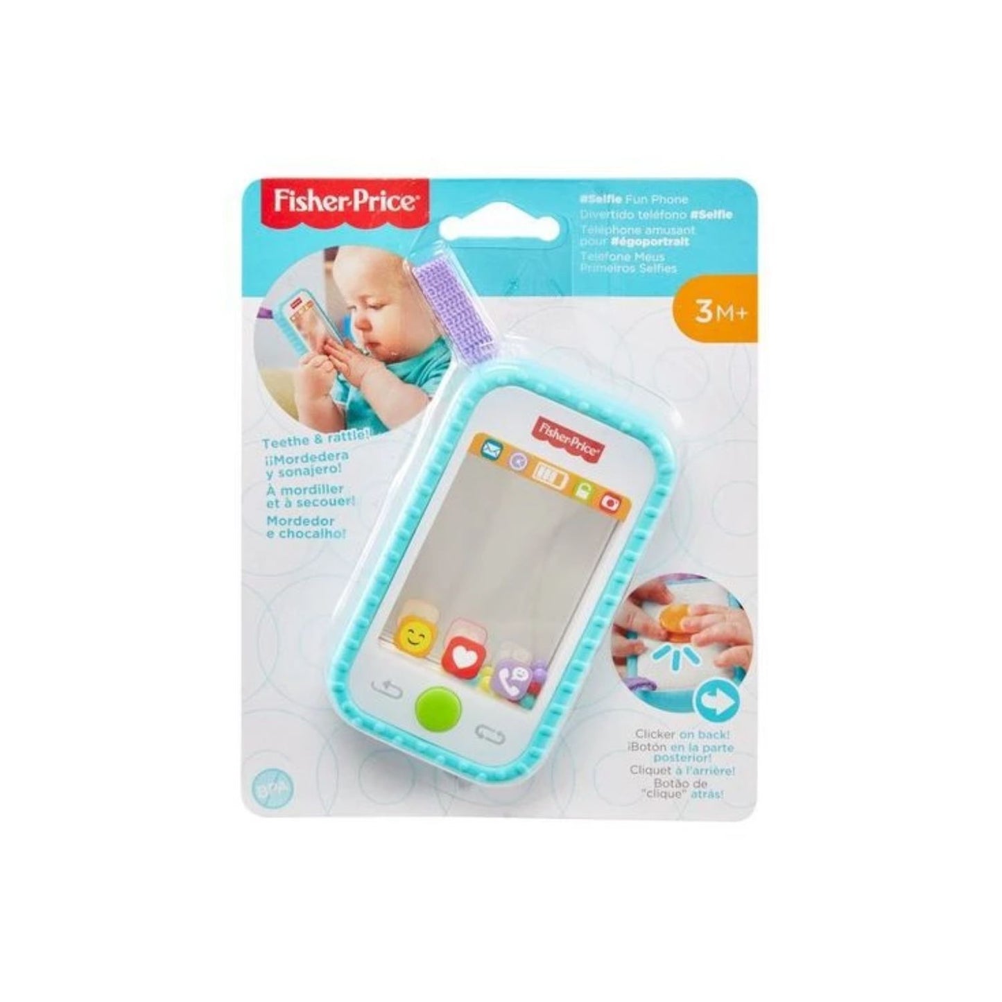 FISHER PRICE MATTEL GJD46 phone-shaped crib hanger